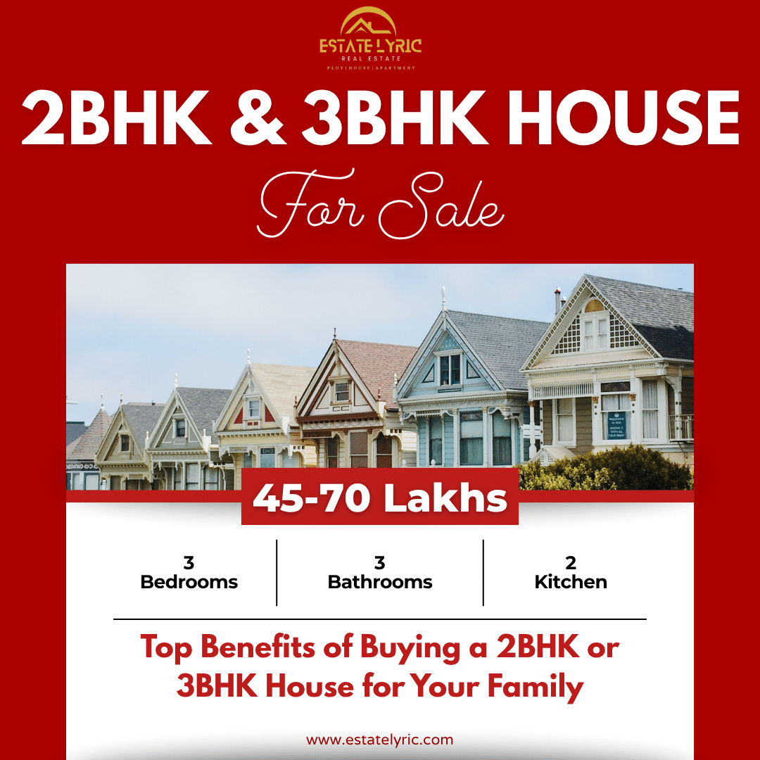 2BHK & 3BHK Houses in Lucknow